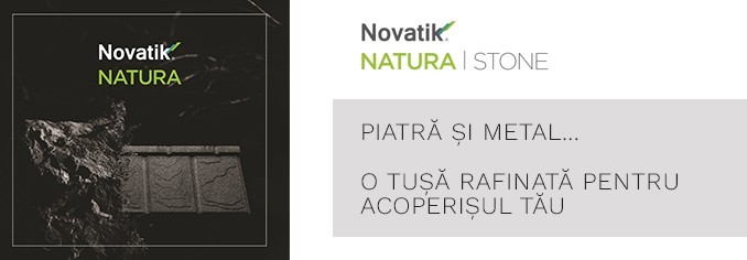 Novatik NATURA STONE | A refined touch for your roof