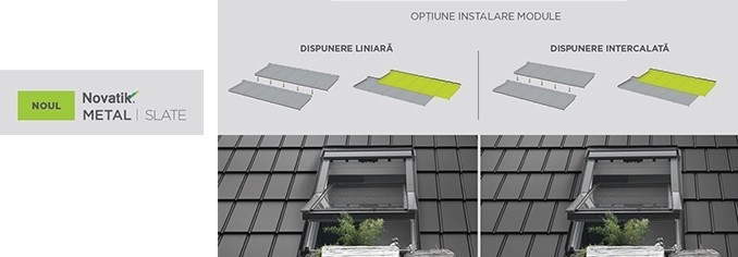 NEW Novatik METAL SLATE profile | Versatile design