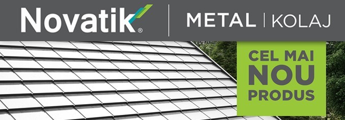 We have launched a new profile in the range of metal roofs: Novatik METAL | KOLAJ - a product with premium design, versatile and remarkable qualities.